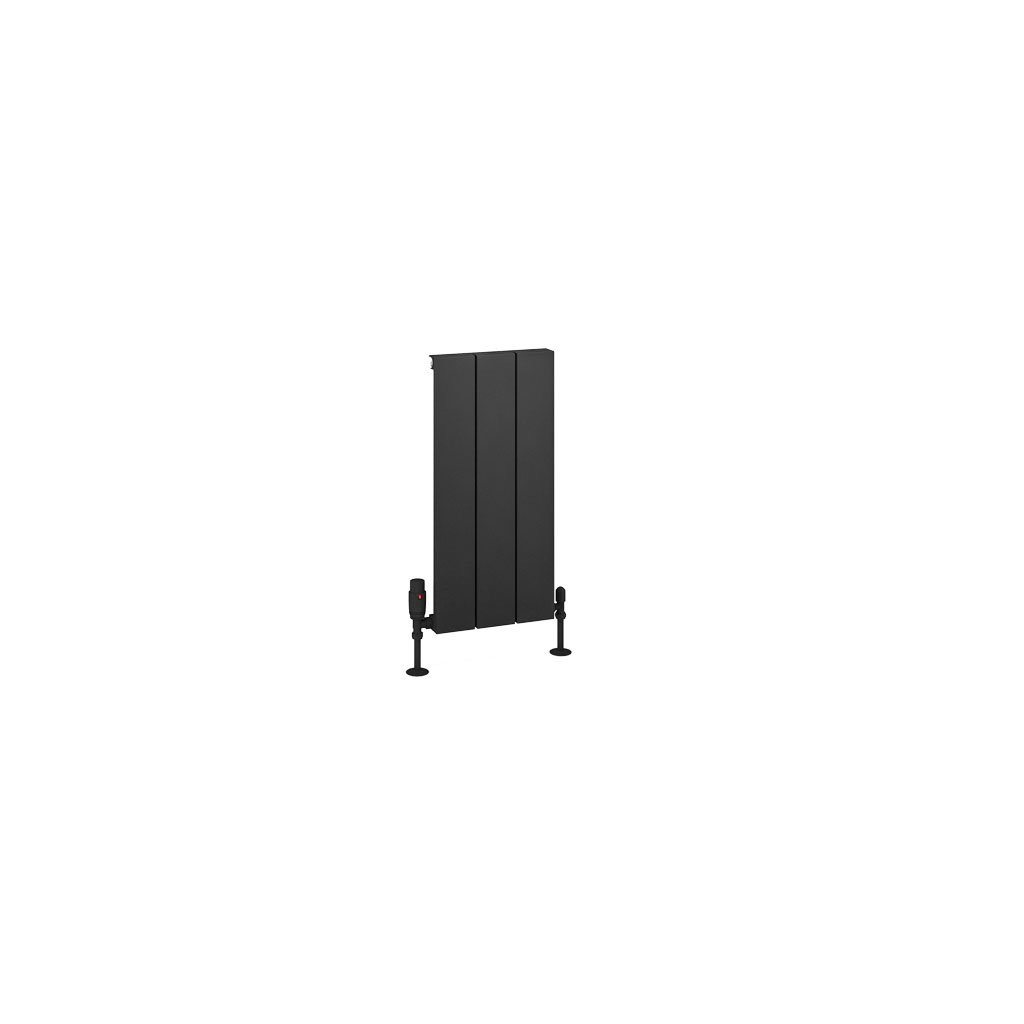 Charlton 600 x 280 Aluminium Radiator Matt Anthracite