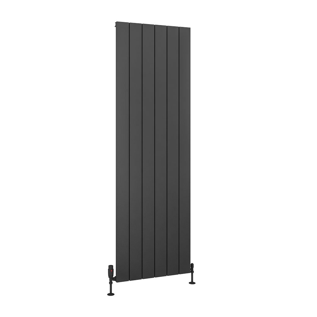 Charlton 1800 x 565 Aluminium Radiator Matt Anthracite