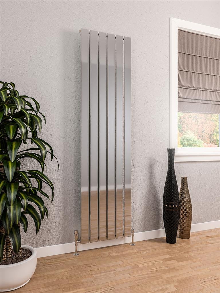 Deddington 1800 x 470 Radiator Chrome