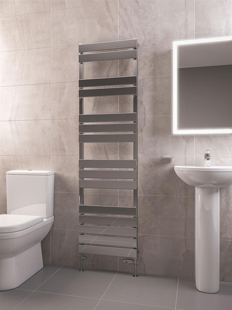 Deddington 1800 x 500 Towel Rail Chrome