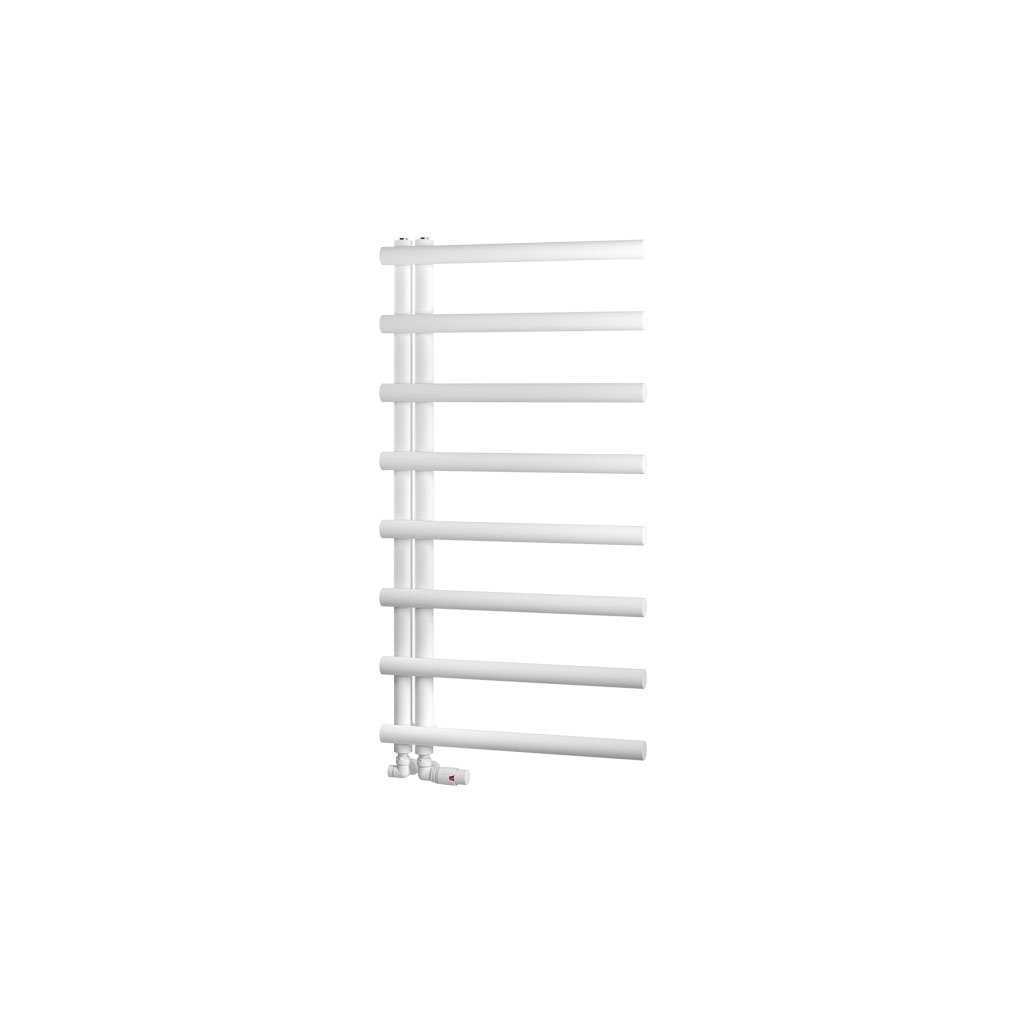 Marlow E-Style 1150 x 600 Towel Rail Matt White