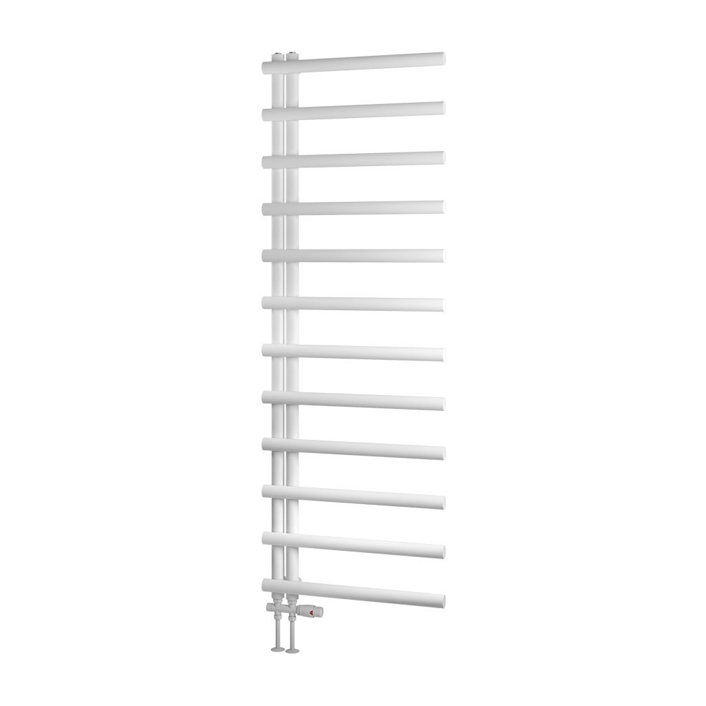 Marlow E-Style 1750 x 600 Towel Rail Matt White