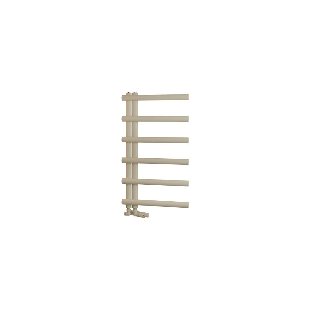 Marlow E-Style 850 x 500 Towel Rail Matt Cappuccino