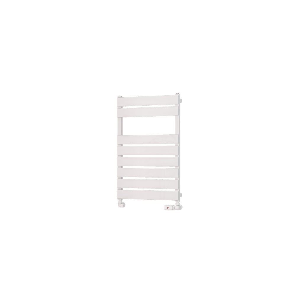 Deddington 800 x 500 Towel Rail Gloss White