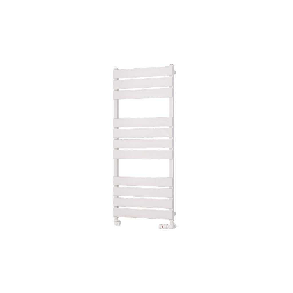 Deddington 1200 x 500 Towel Rail Gloss White