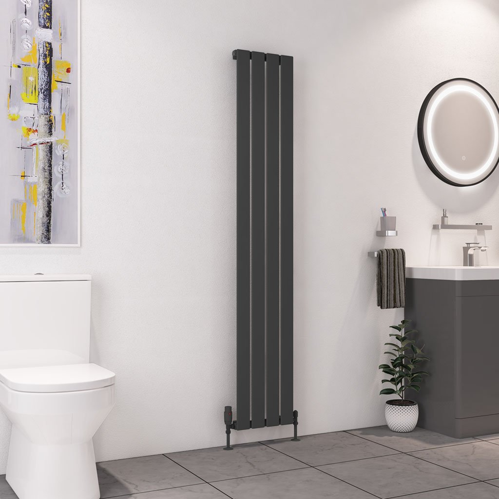 Deddington 1800 x 310 Radiator Matt Anthracite