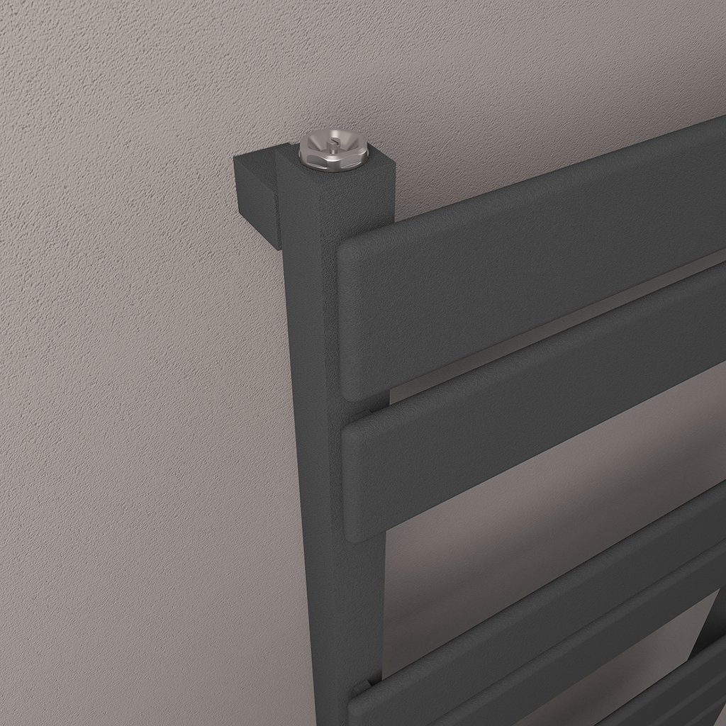 Deddington 800 x 500 Towel Rail Matt Anthracite