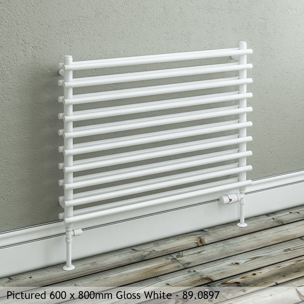 Murano 600 x 1000 Radiator Matt Grey