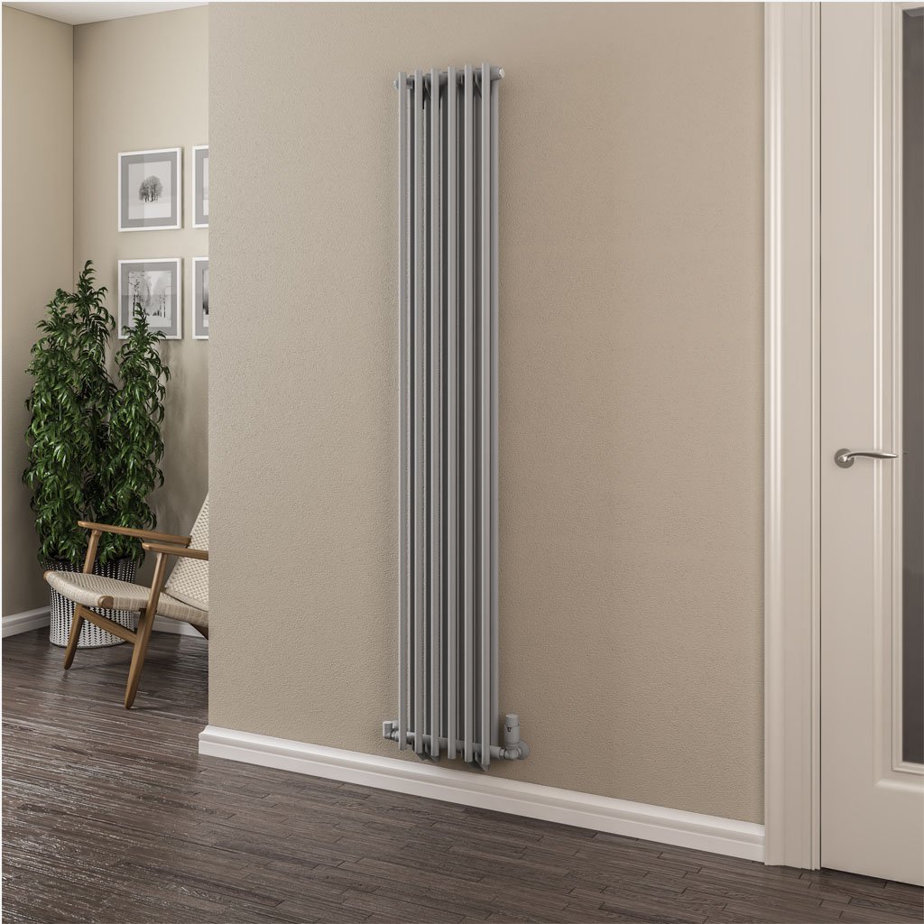 Murano 1800 x 310 Radiator Matt Grey