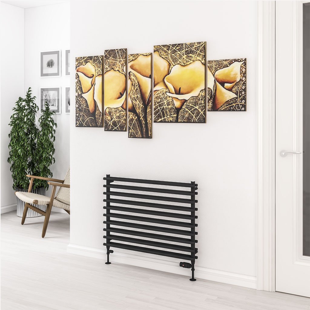 Murano 600 x 800 Radiator Matt Black