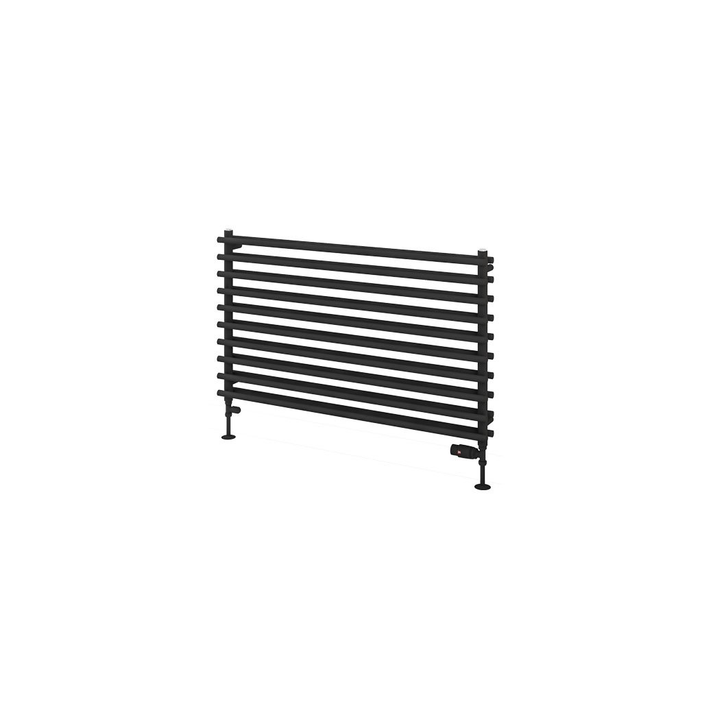 Murano 600 x 1000 Radiator Matt Black