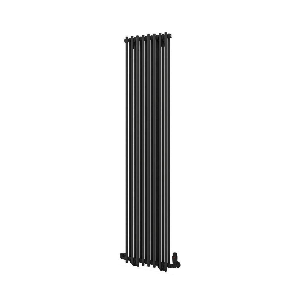 Murano 1800 x 410 Radiator Matt Black