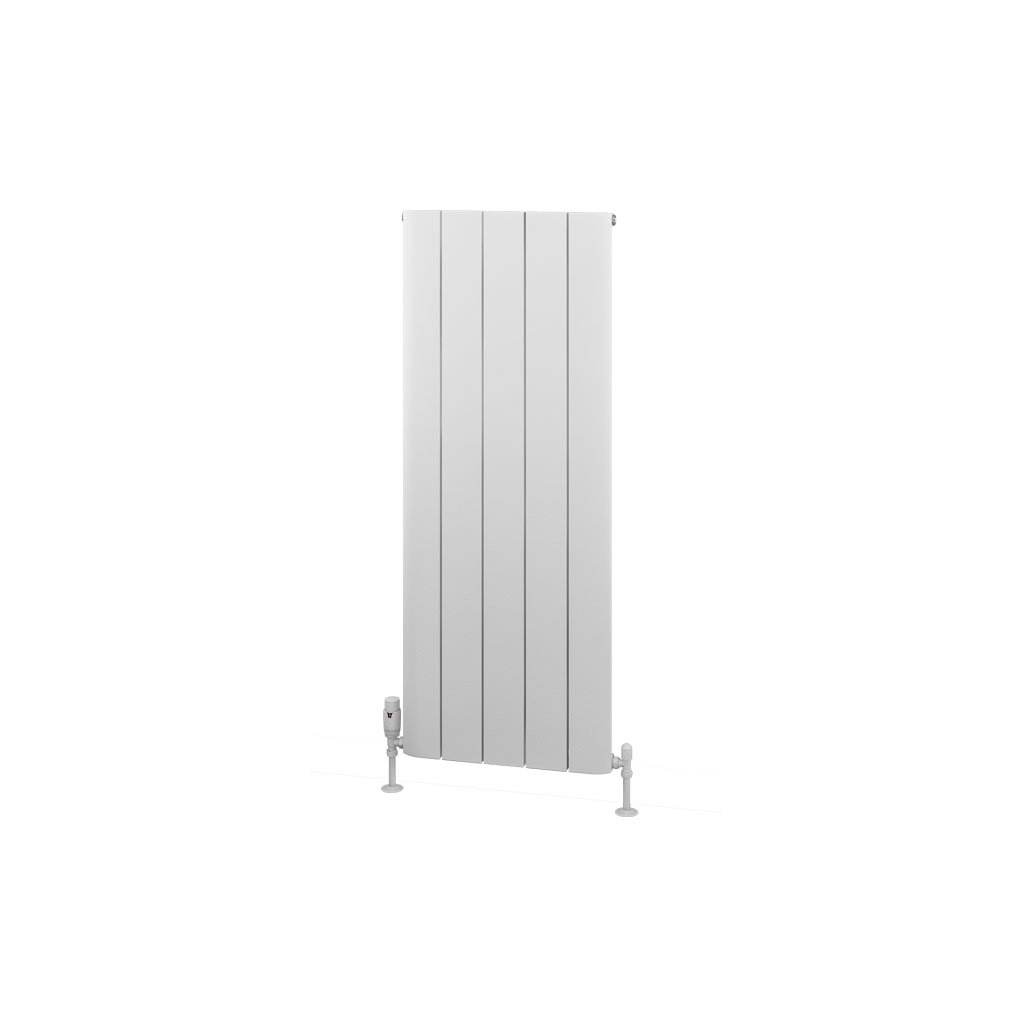 Withington 1200 x 470 Aluminium Radiator Matt White