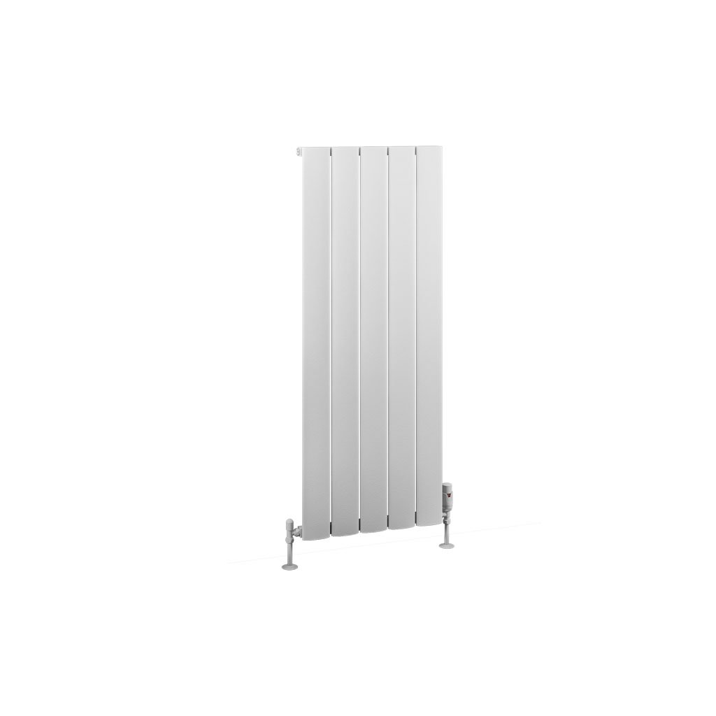 Malmesbury 1200 x 470 Aluminium Radiator Matt White