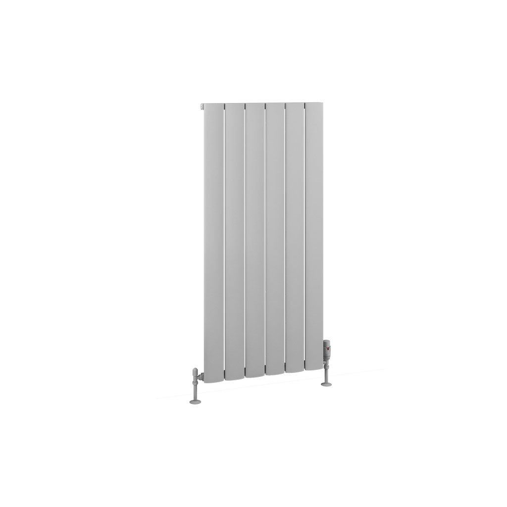 Malmesbury 1200 x 565 Aluminium Radiator Matt Grey