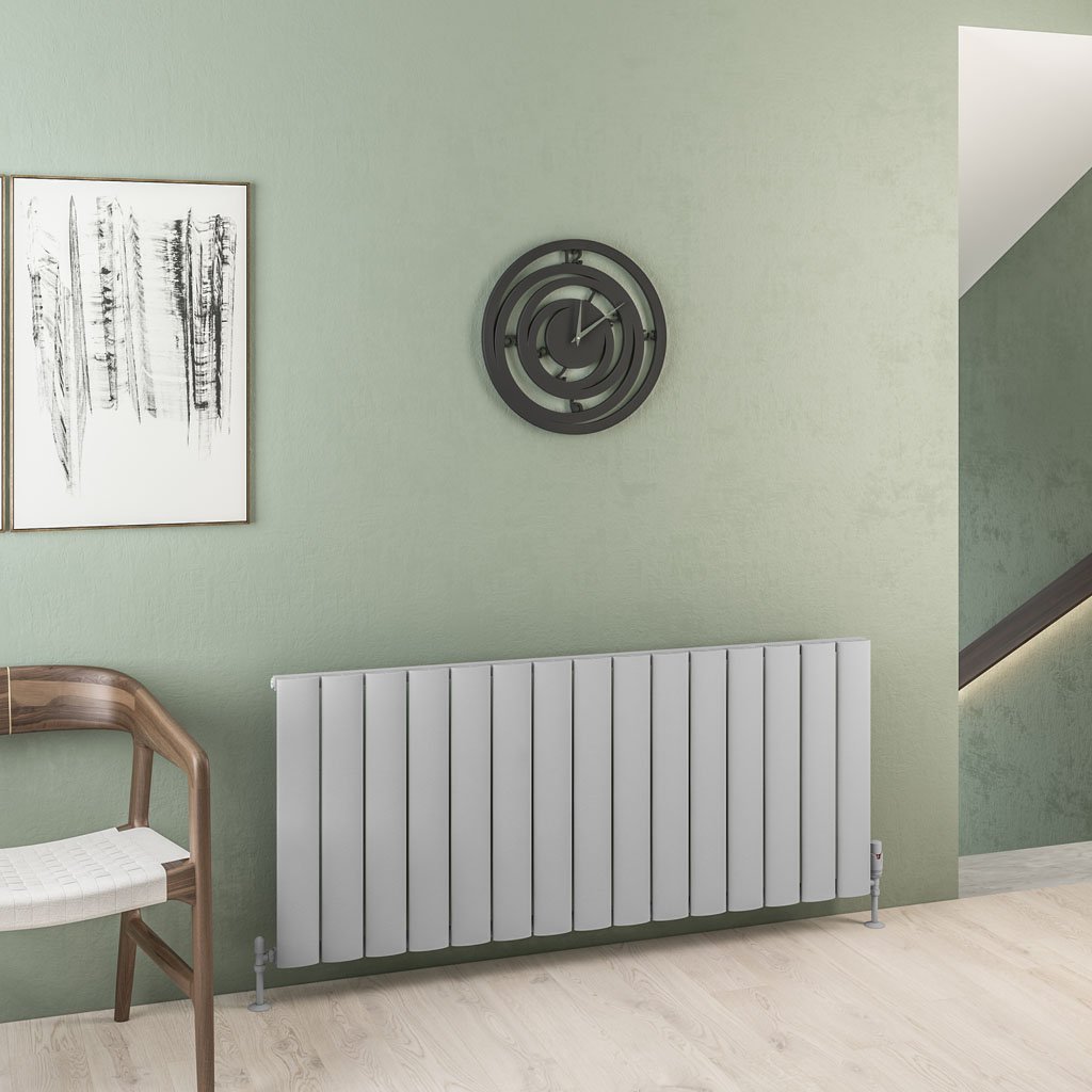 Malmesbury 600 x 1420 Aluminium Radiator Matt Grey