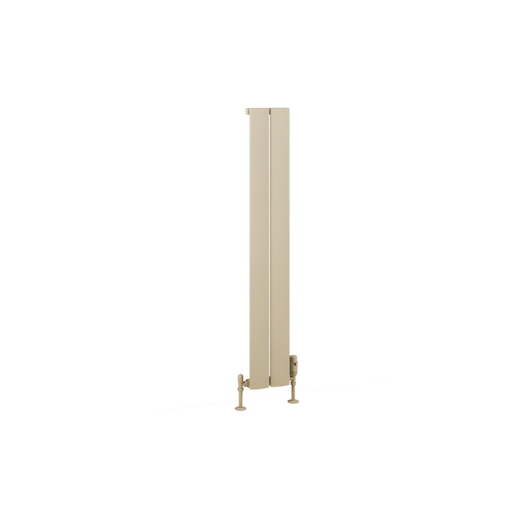 Malmesbury 1200 x 185 Aluminium Radiator Matt Cappuccino