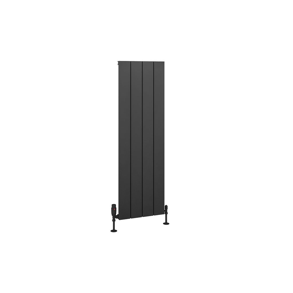 Charlton 1200 x 375 Aluminium Radiator Matt Anthracite