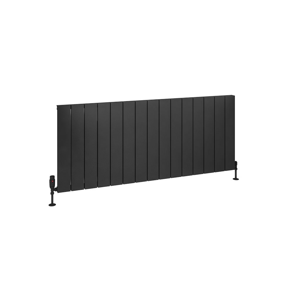 Charlton 600 x 1420 Aluminium Radiator Matt Anthracite