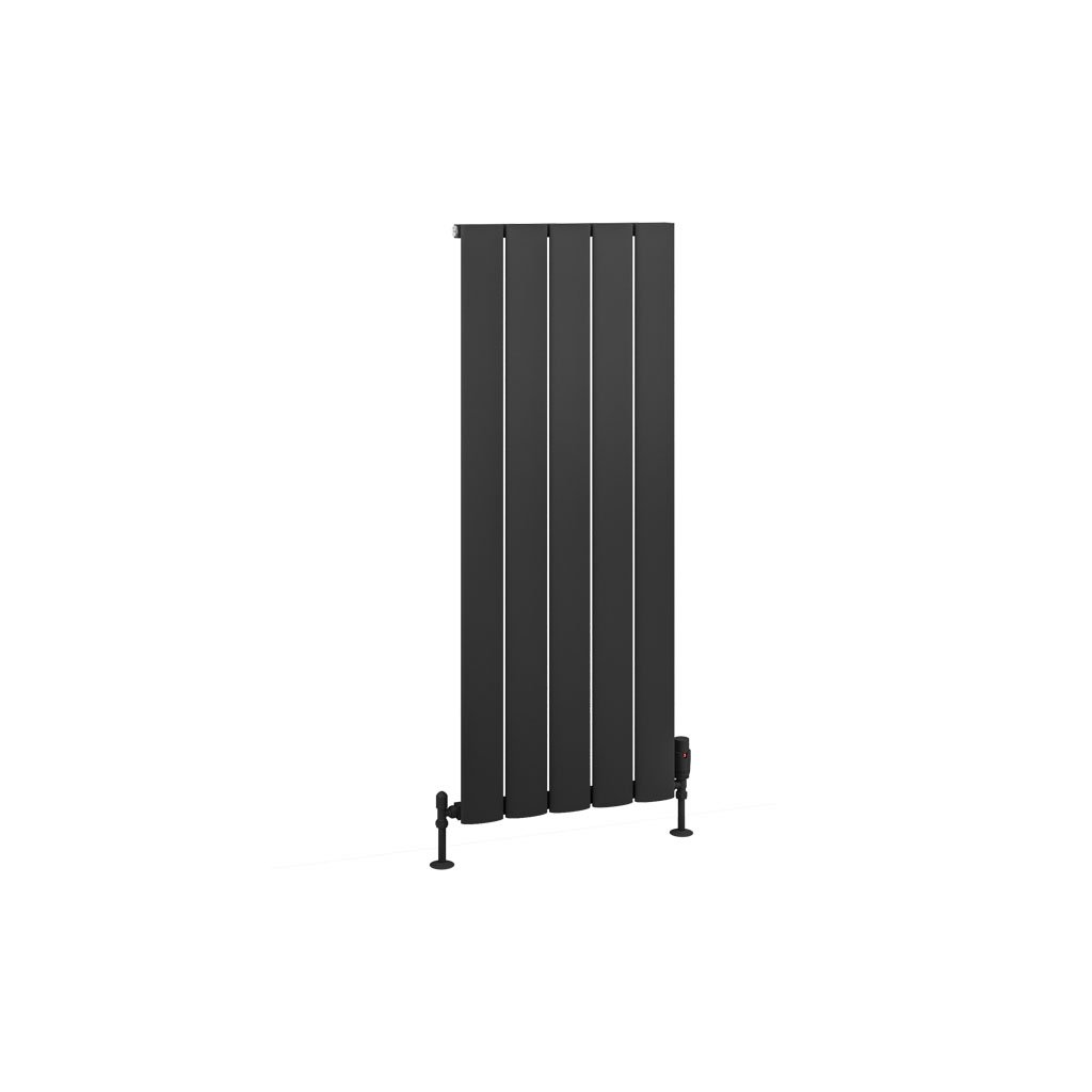 Malmesbury 1200 x 470 Aluminium Radiator Matt Anthracite