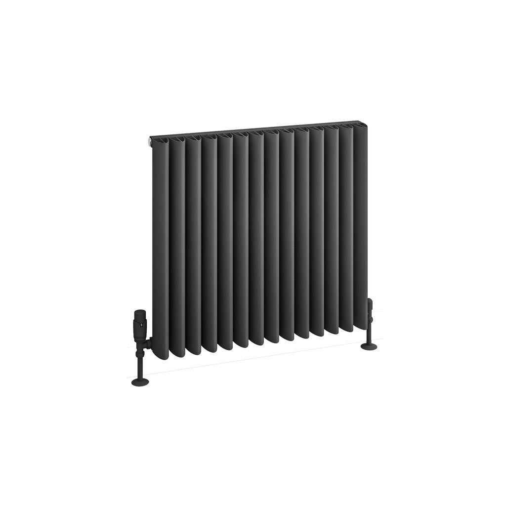 Witney 600 x 660 Aluminium Radiator Matt Anthracite