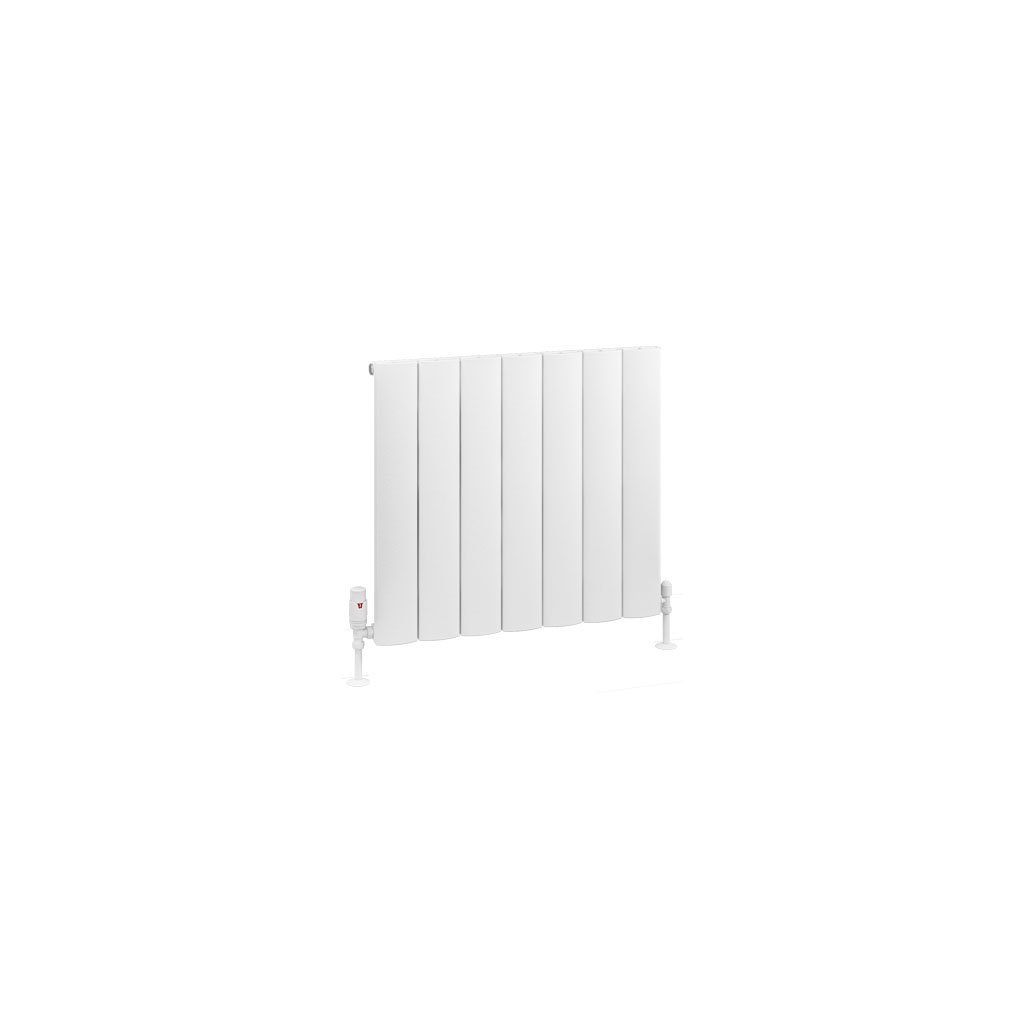 Tordino 600 x 660 Aluminium Radiator Matt White