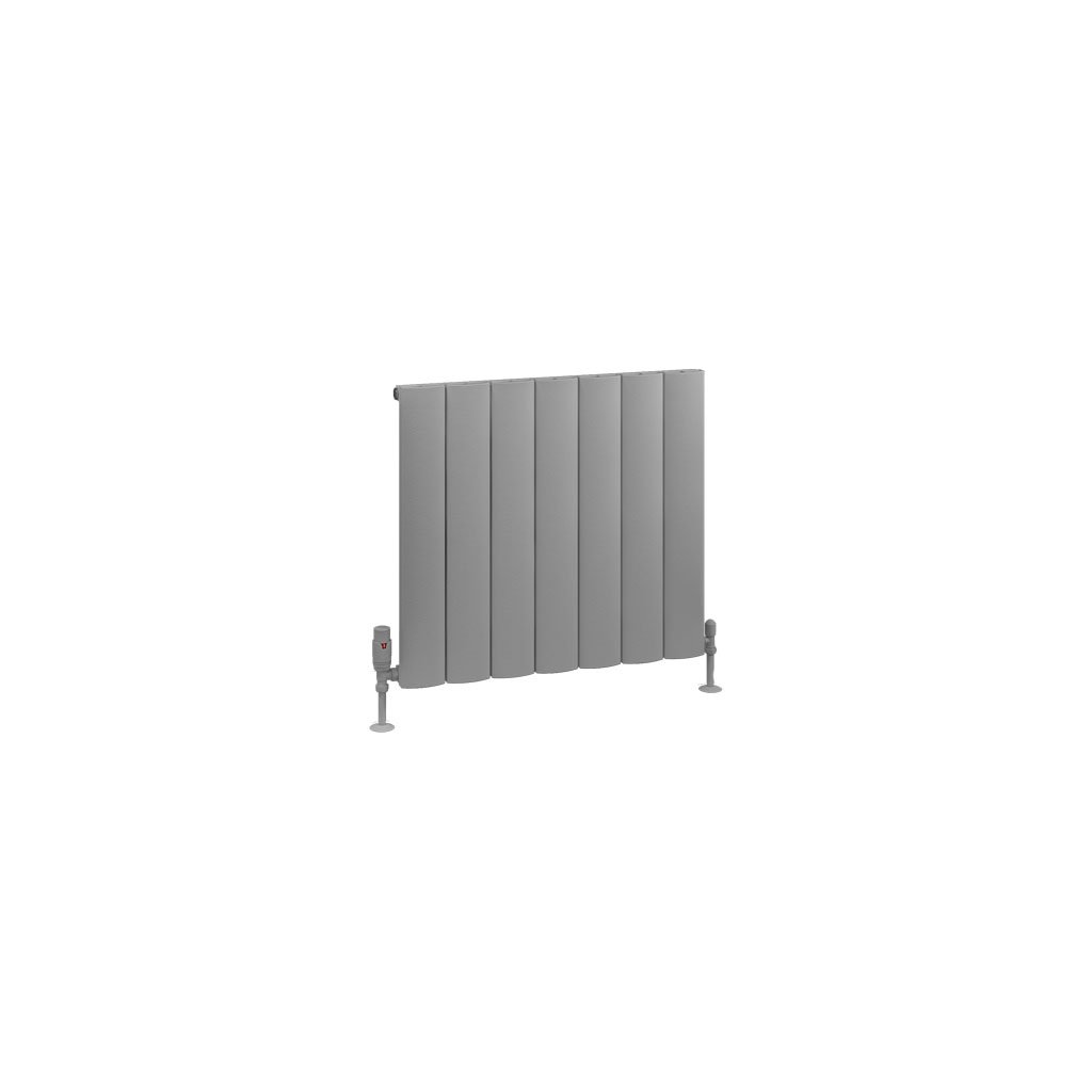 Tordino 600 x 660 Aluminium Radiator Matt Grey