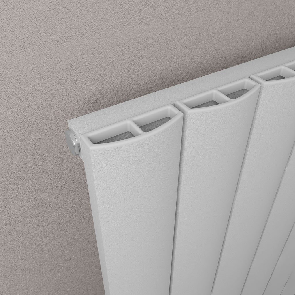 Tordino 600 x 660 Aluminium Radiator Matt Grey