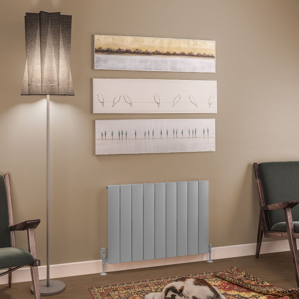 Tordino 600 x 850 Aluminium Radiator Matt Grey