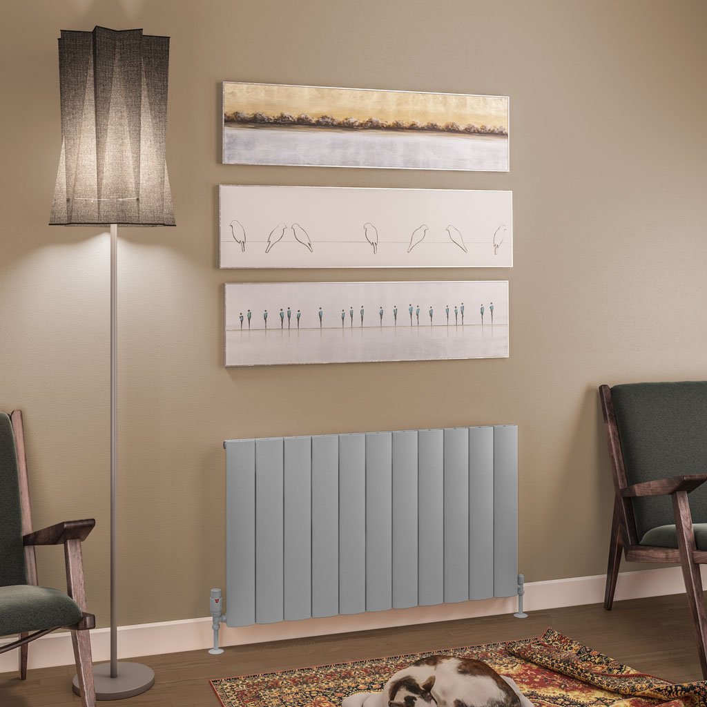 Tordino 600 x 1040 Aluminium Radiator Matt Grey