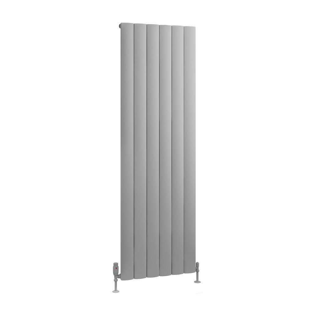 Tordino 1800 x 565 Aluminium Radiator Matt Grey