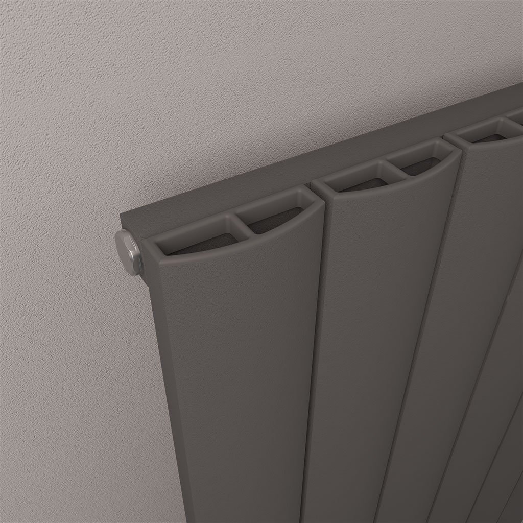 Tordino 600 x 470 Aluminium Radiator Matt Anthracite