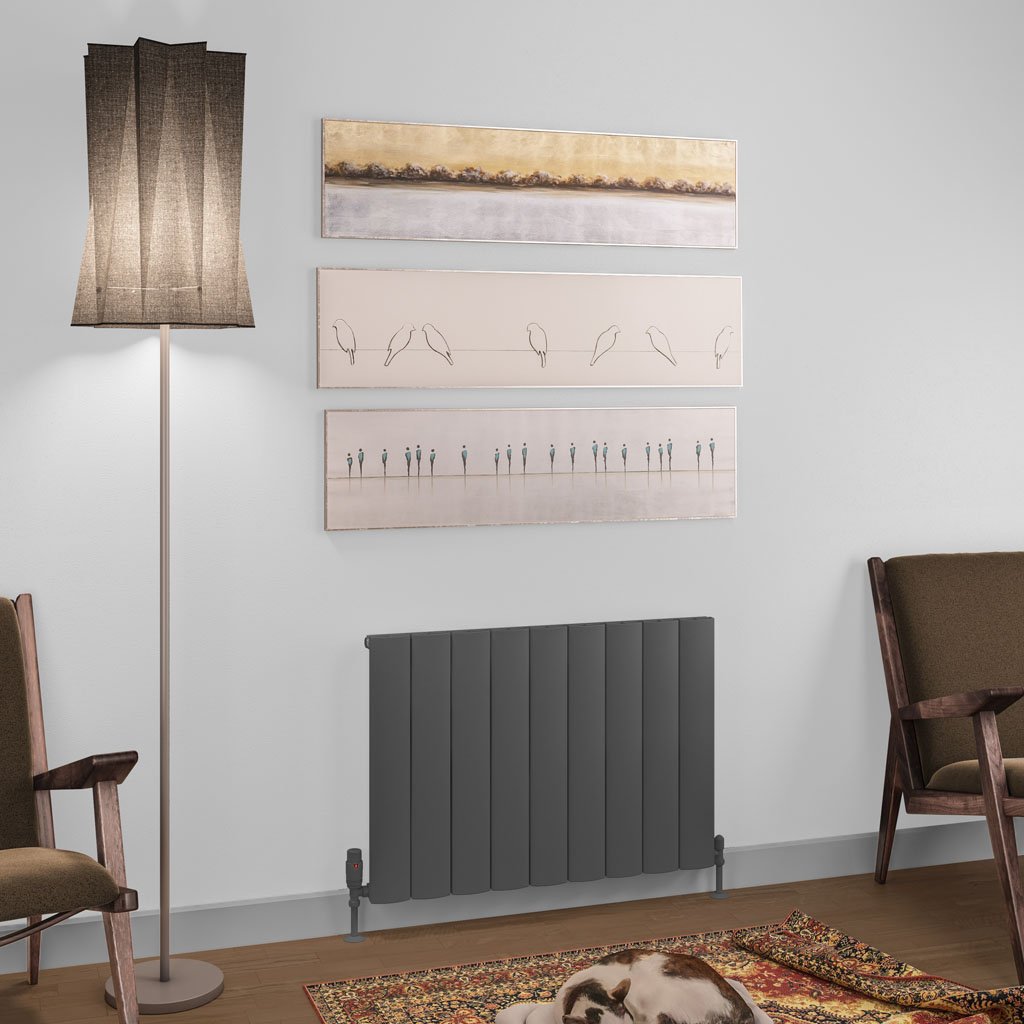 Tordino 600 x 850 Aluminium Radiator Matt Anthracite