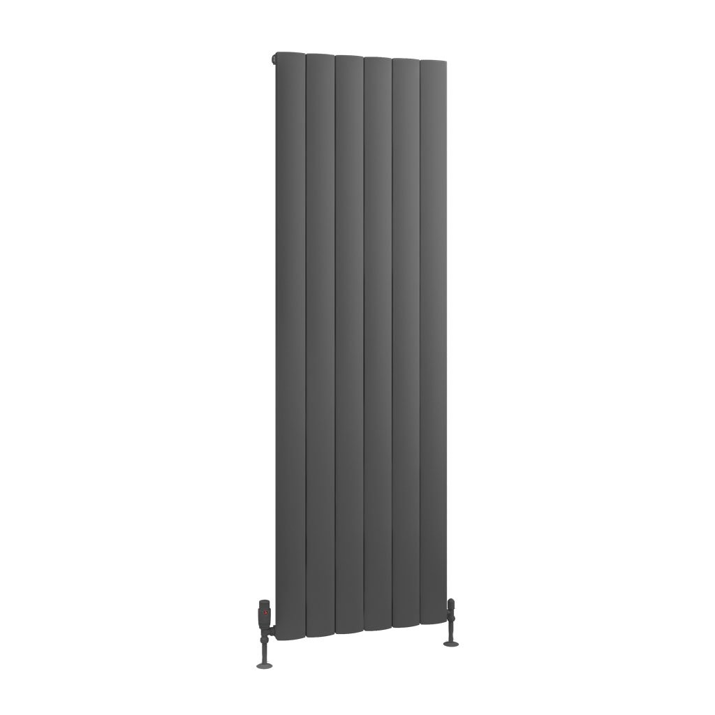 Tordino 1800 x 565 Aluminium Radiator Matt Anthracite