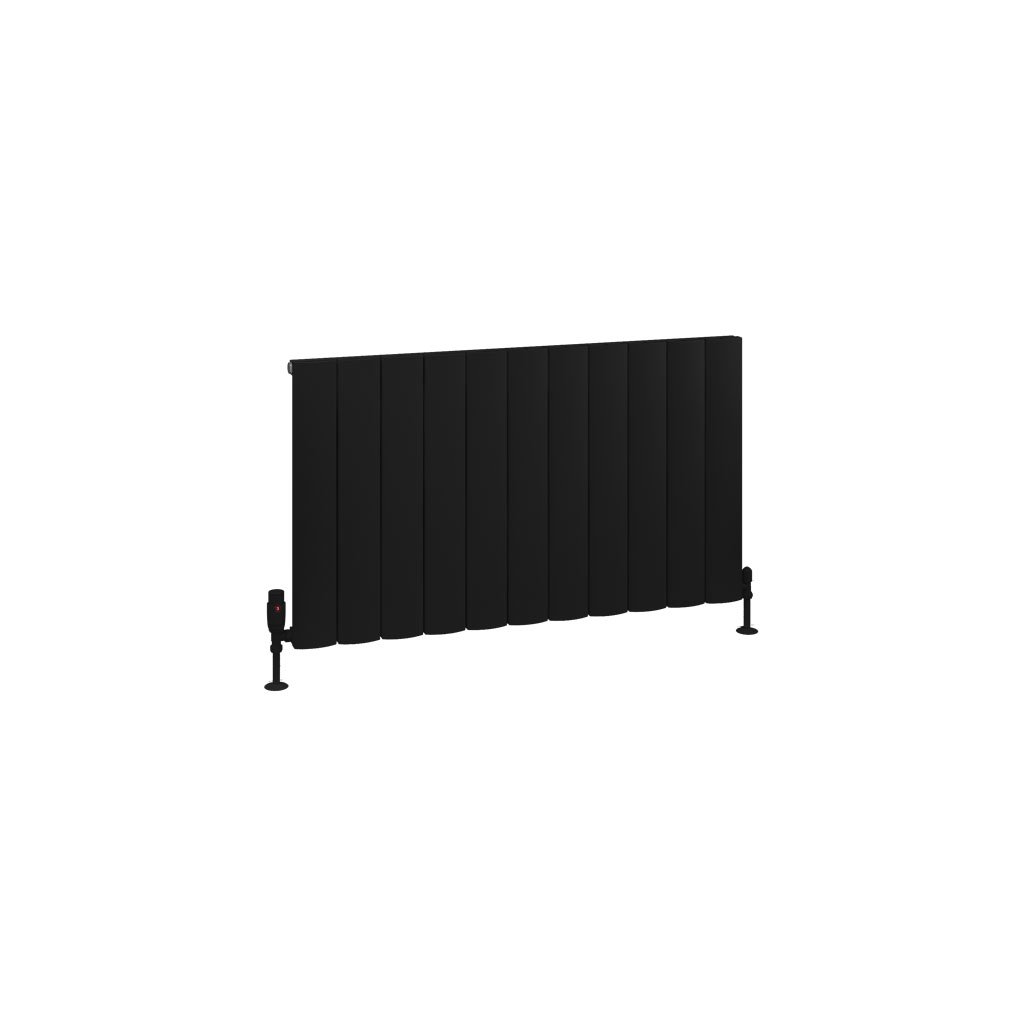 Tordino 600 x 1040 Aluminium Radiator Matt Black