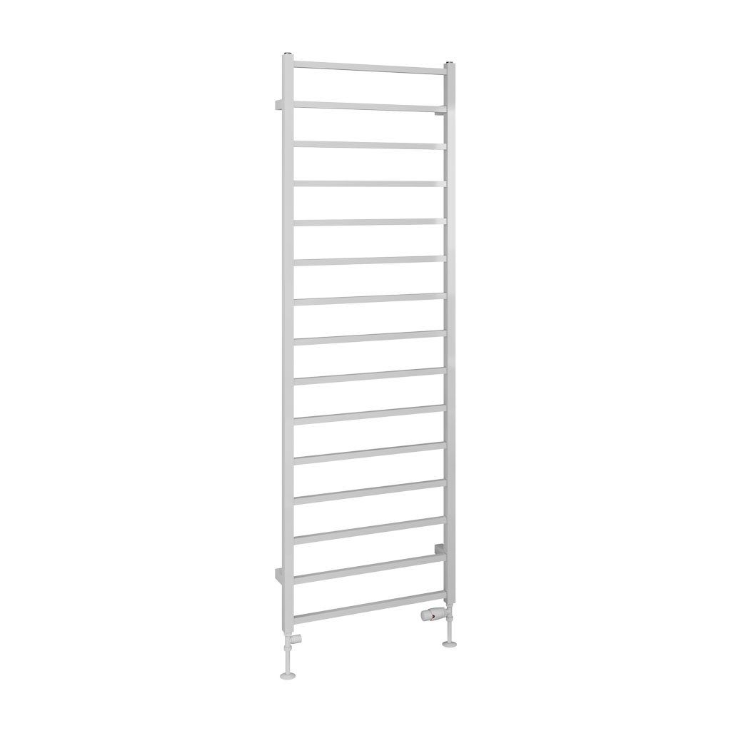 Tuscan Square Towel Rail 1800 x 600 Gloss White