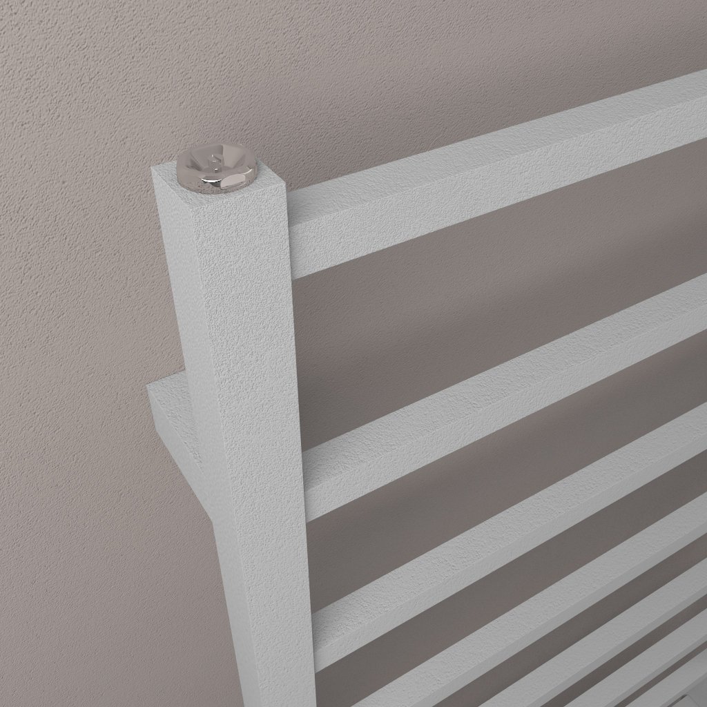 Tuscan Square Towel Rail 800 x 600 Matt Grey