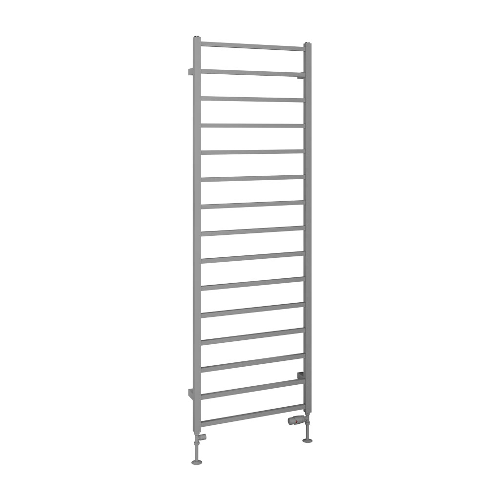 Tuscan Square Towel Rail 1800 x 600 Matt Grey