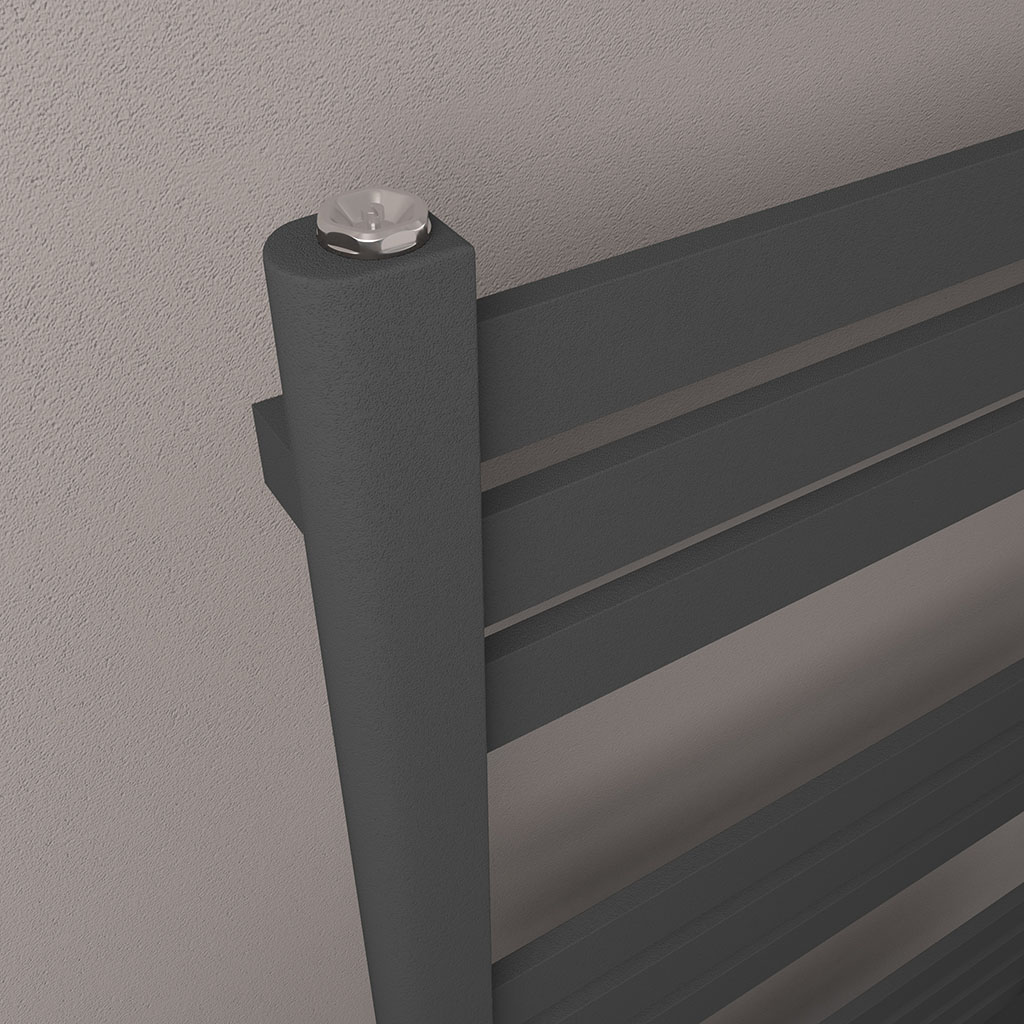 Defford 1800 x 600mm Towel Rail Matt Anthracite