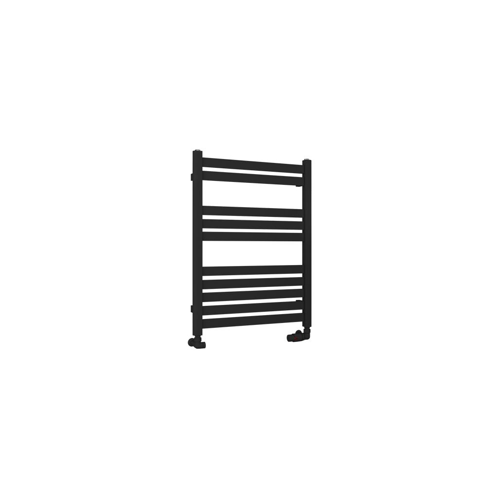 Defford 800 x 600mm Towel Rail Matt Black