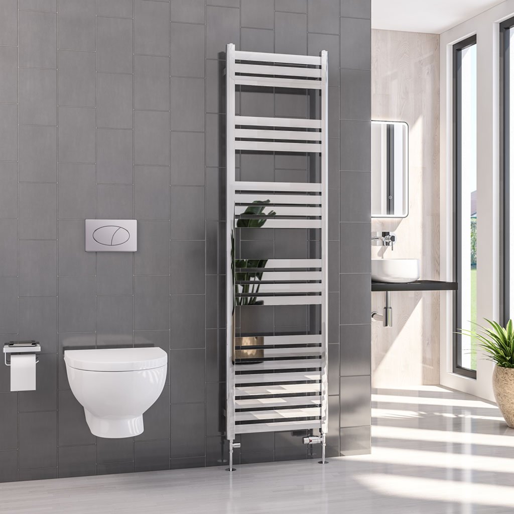 Defford 1800 x 500mm Towel Rail Chrome