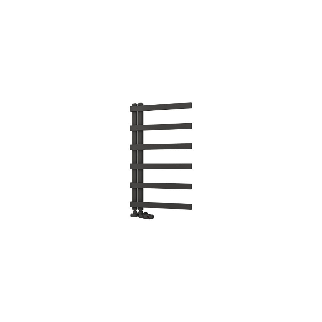 Platani 800 x 500mm Towel Rail Matt Anthracite