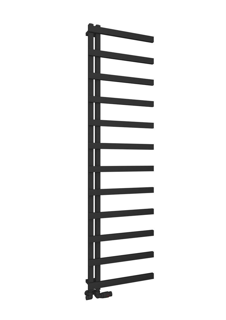 Platani 1800 x 500mm Towel Rail Matt Black