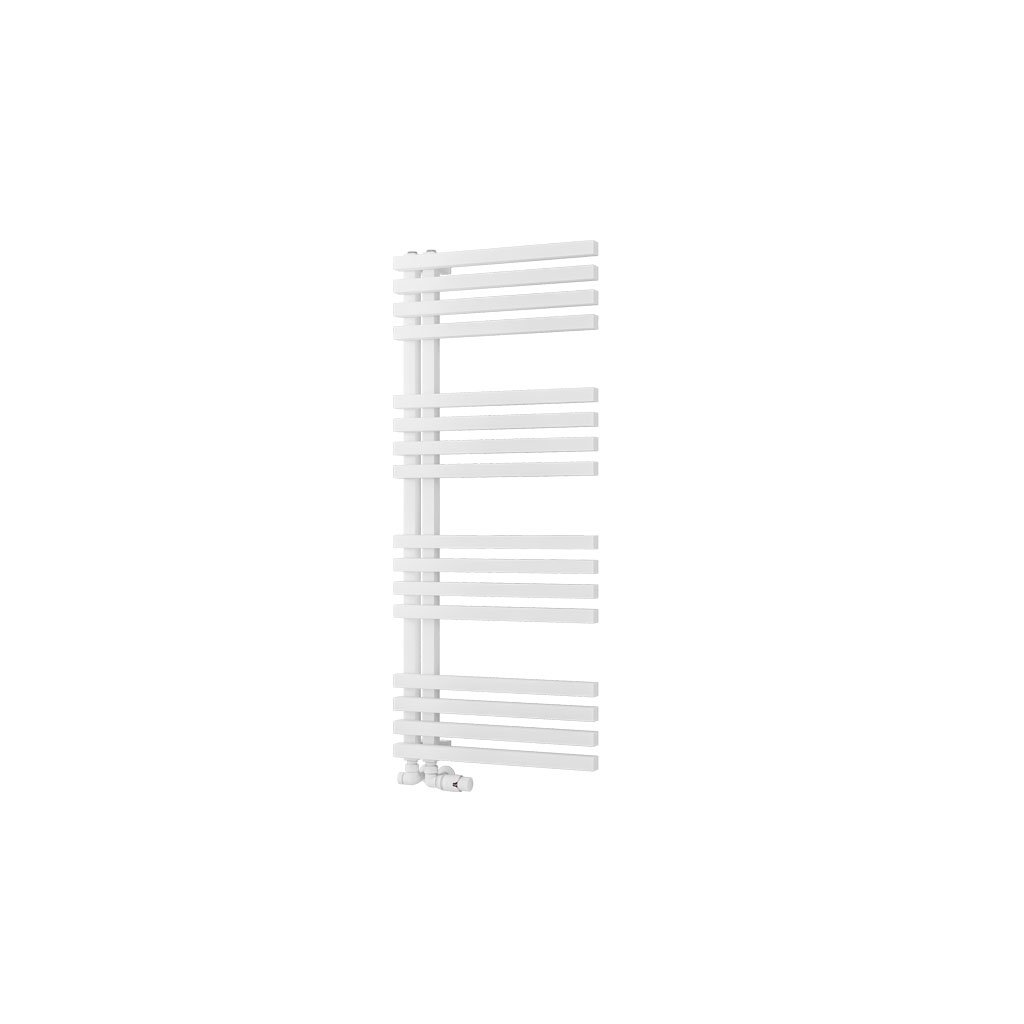 Reinbach 1200 x 500mm Towel Rail Matt White