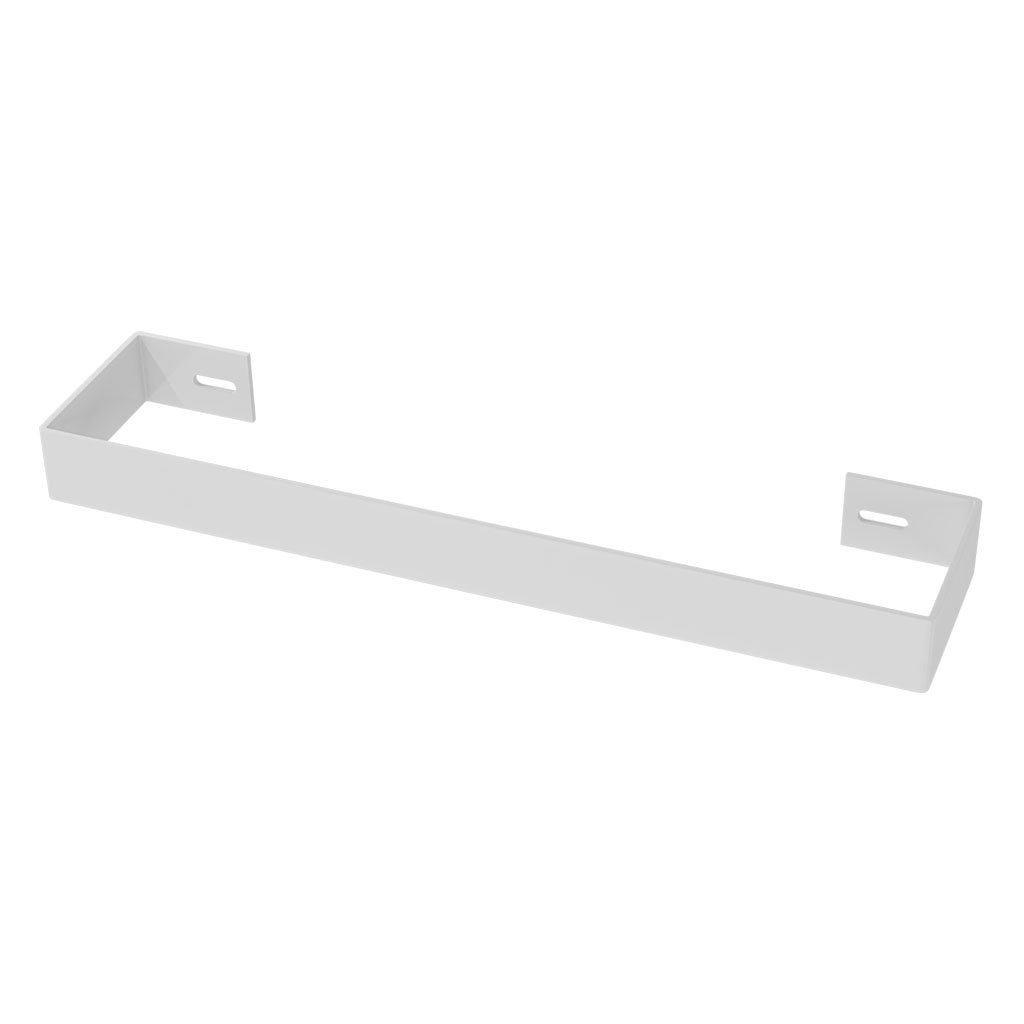 Wingrave Flat Panel Towel Hanger 410mm Gloss White