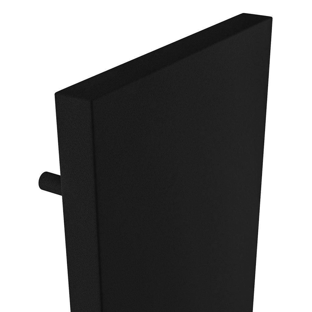 Wingrave 1800 x 310 Flat Panel Radiator Matt Black