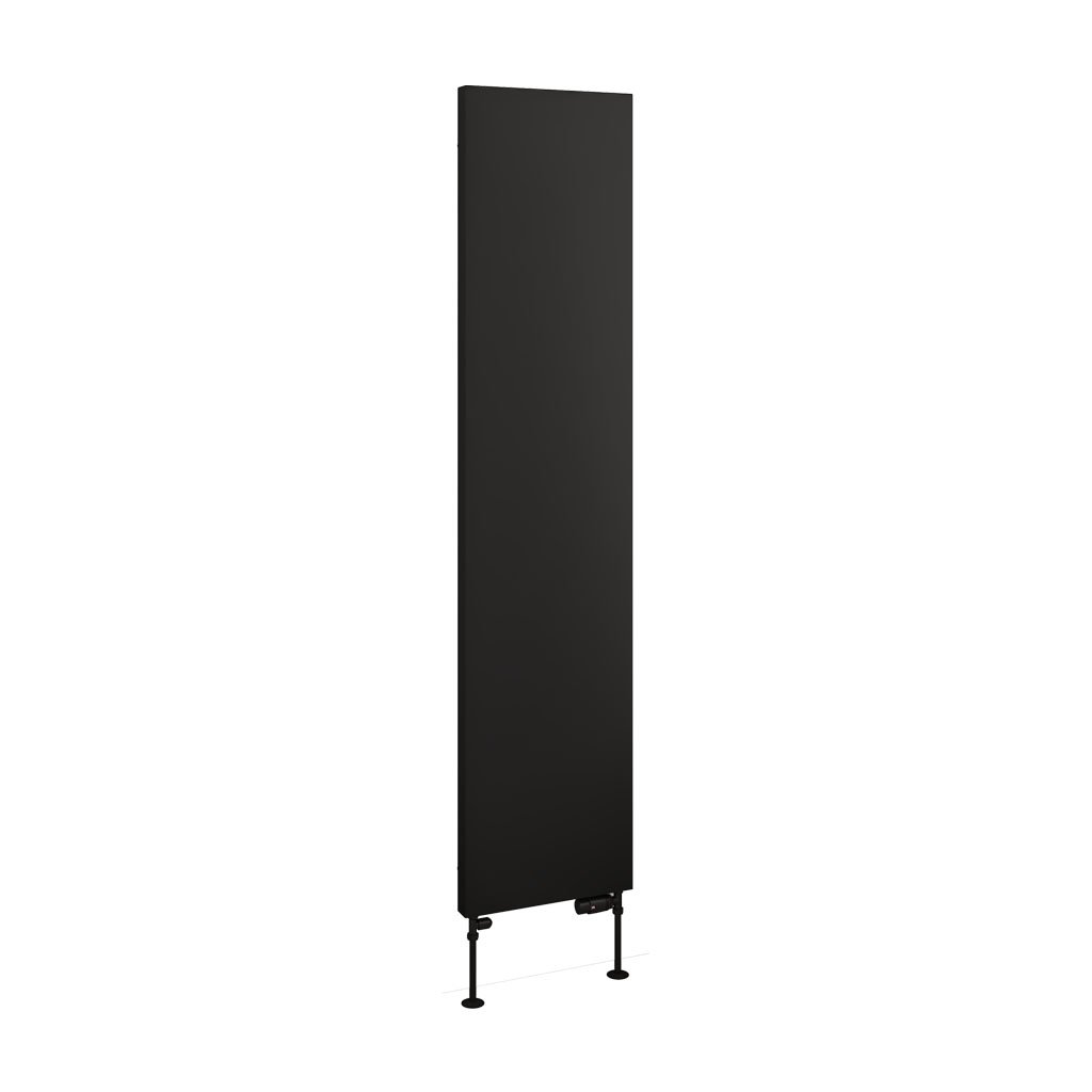 Wingrave 1800 x 410 Flat Panel Radiator Matt Black