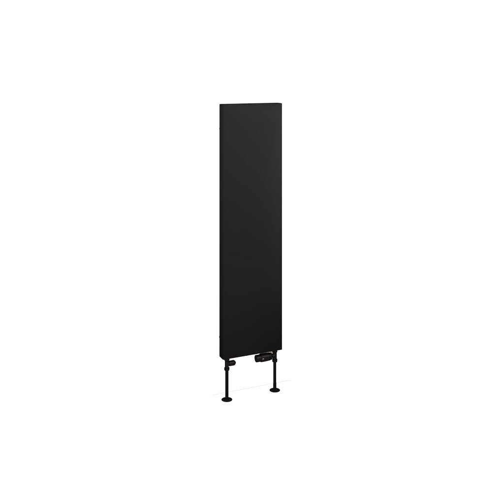 Wingrave 1200 x 310 Flat Panel Radiator Matt Black