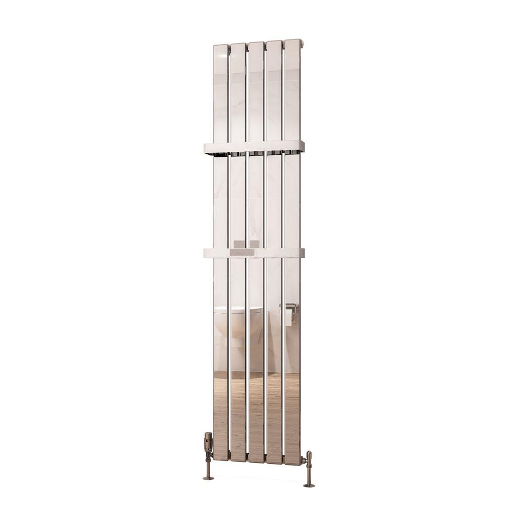 Deddington 1800 x 390 Radiator Chrome