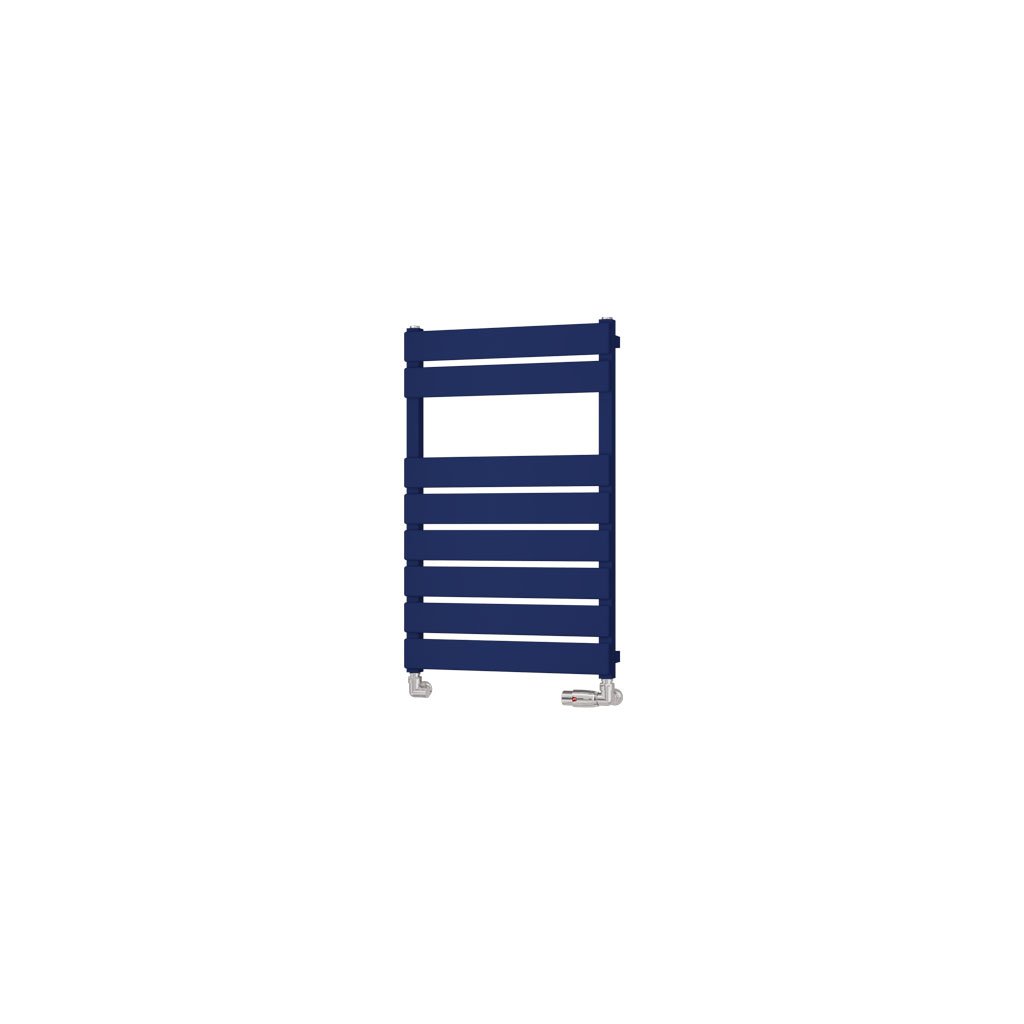 Deddington 800 x 500 Towel Rail Matt Cobalt Blue